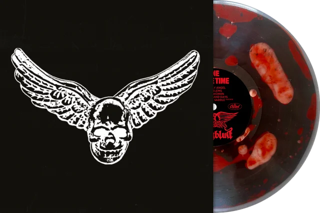Aerosmith, Yungblud - One More Time Black & Red Liquid Filled Vinyl Record LP