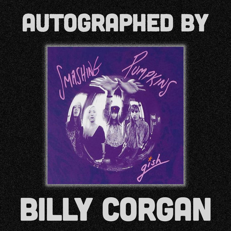 SIGNED Smashing Pumpkins - Gish Vinyl Splatter Vinyl Record LP