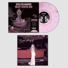 SIGNED Nicole Dollanganger - Heart Shaped Bed Pink Vinyl Record LP