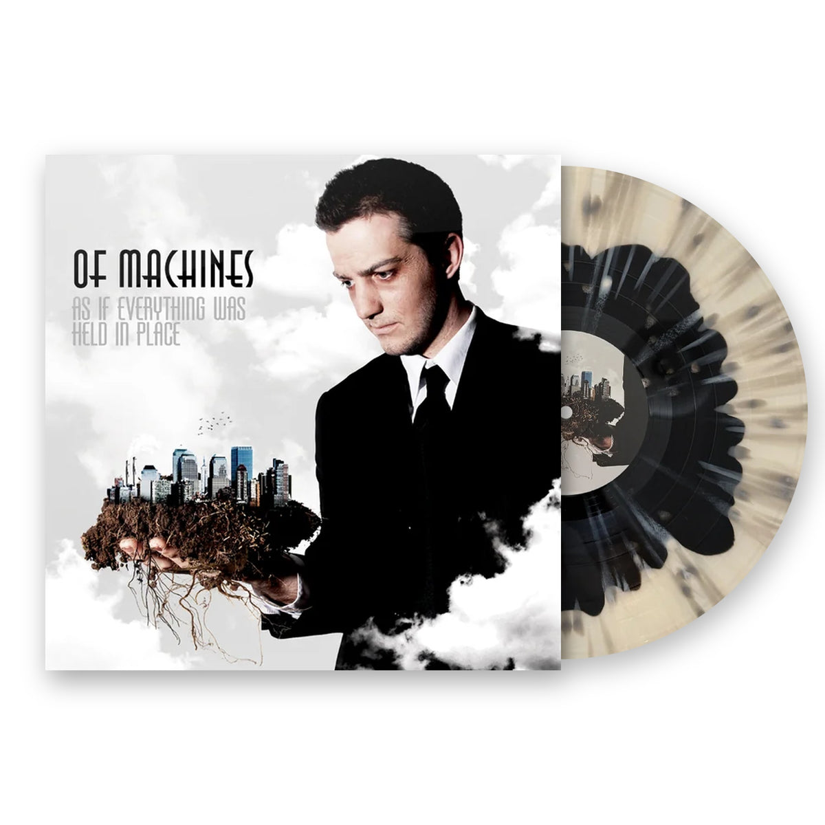 Of Machines - As If Everything Was Held In Place Color in Color Splatter Vinyl Record LP