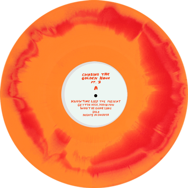 GRiZ - Chasing The Golden Hour Pt. 3 & Pt. 4 "Tie Dye" Vinyl Record 2LP
