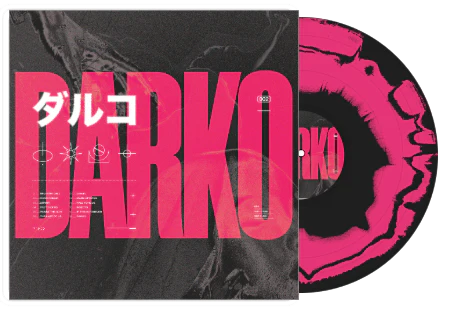 Darko - Darko Limited Edition of 500 Neon Magenta/Black Swirl Vinyl Record LP