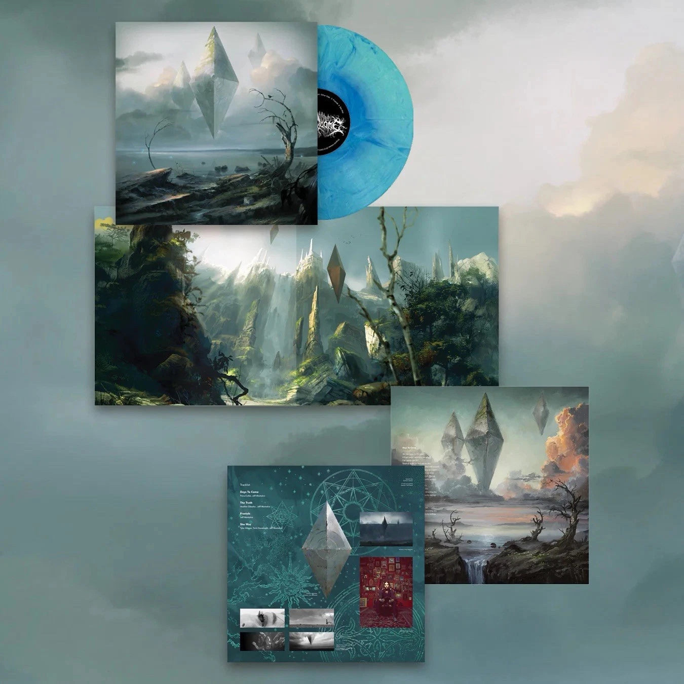 Seven Lions - Days To Come Ocean Marble Vinyl Record EP