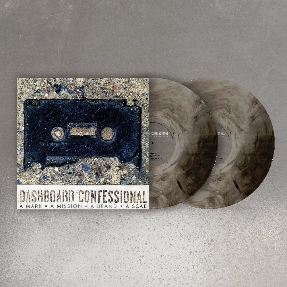 Dashboard Confessional - A Mark, A Mission, A Brand, A Scar Dark Galaxy Vinyl Record 2LP IVC Edition