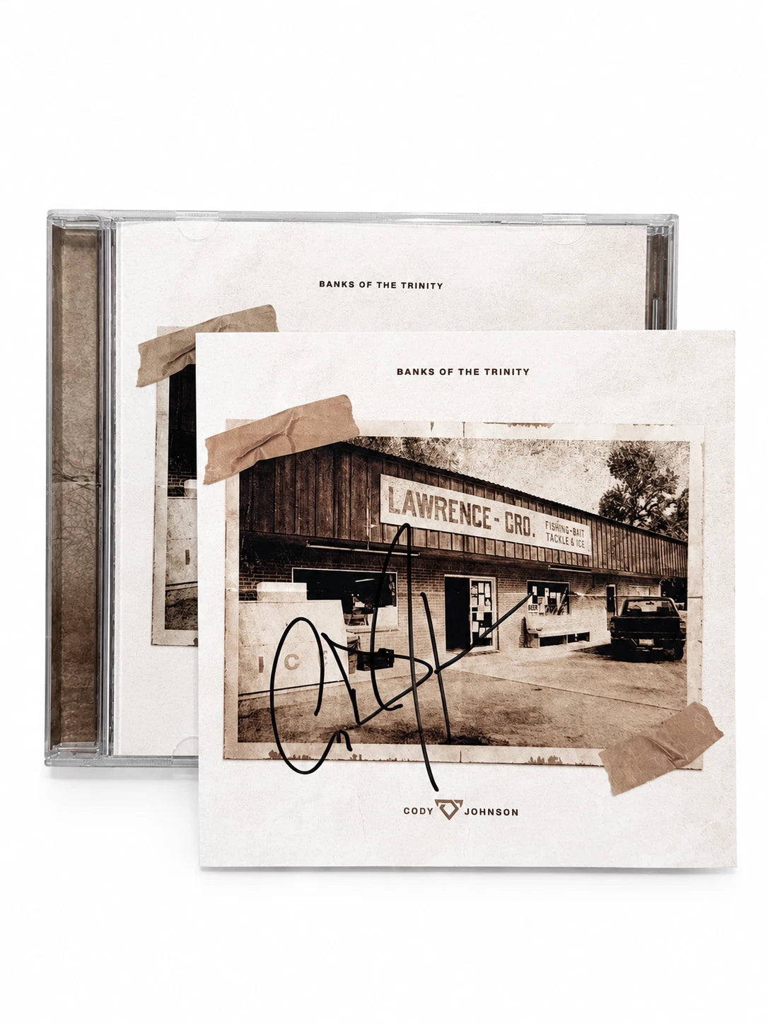 SIGNED Cody Johnson - Banks Of The Trinity CD