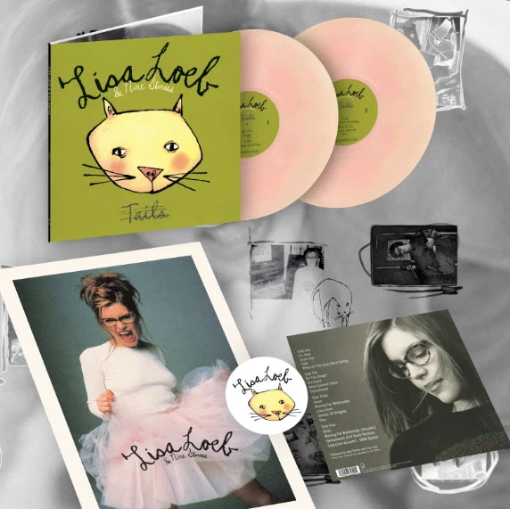 Lisa Loeb & Nine Stories - Tails Limited Edition Pink Galaxy Vinyl Record 2LP (IVC Exclusive)