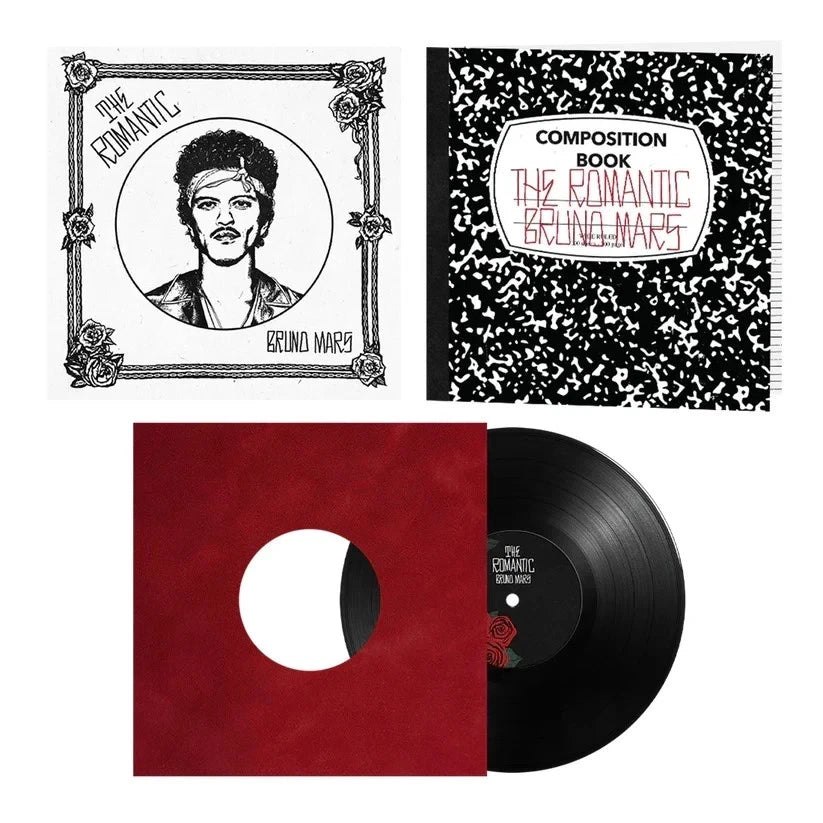 Bruno Mars - The Romantic Limited Edition Velvet Sleeve Vinyl Record LP