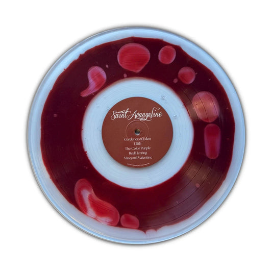 Saint Avangeline Gardener of Eden Blood Liquid Filled Vinyl Signed Jacket /100