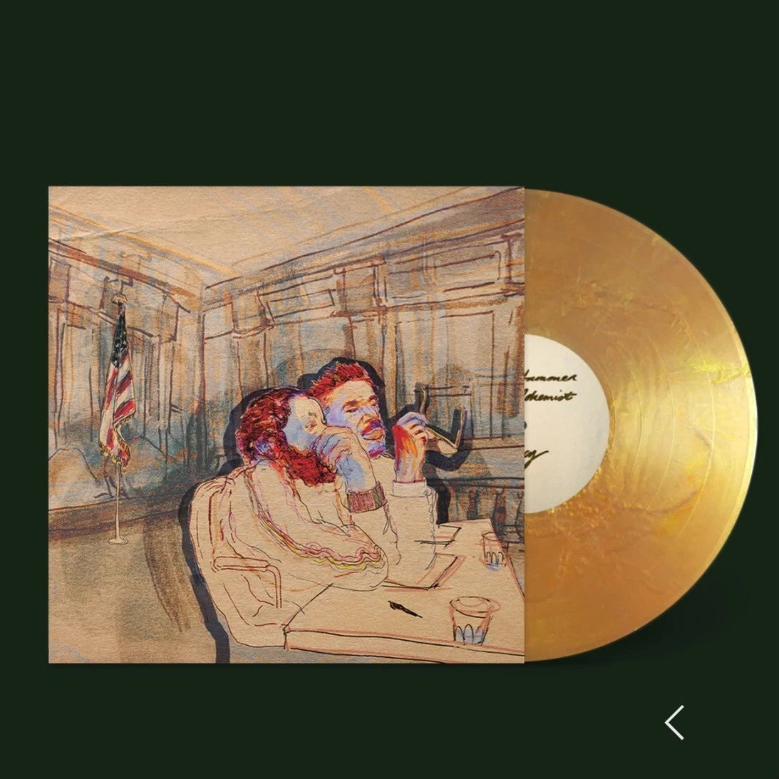 Armand Hammer & The Alchemist - Mercy Limited to 500 Rust Alloy Vinyl Record LP