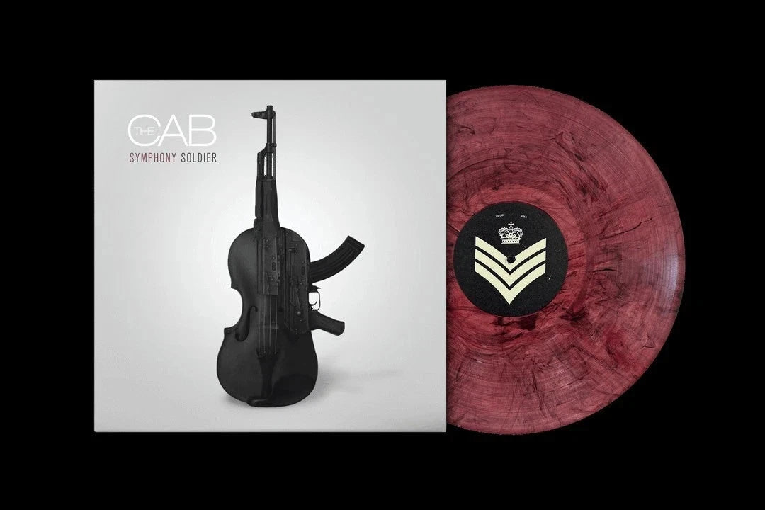 The Cab - Symphony Soldier First Pressing OXBlood Vinyl Record LP