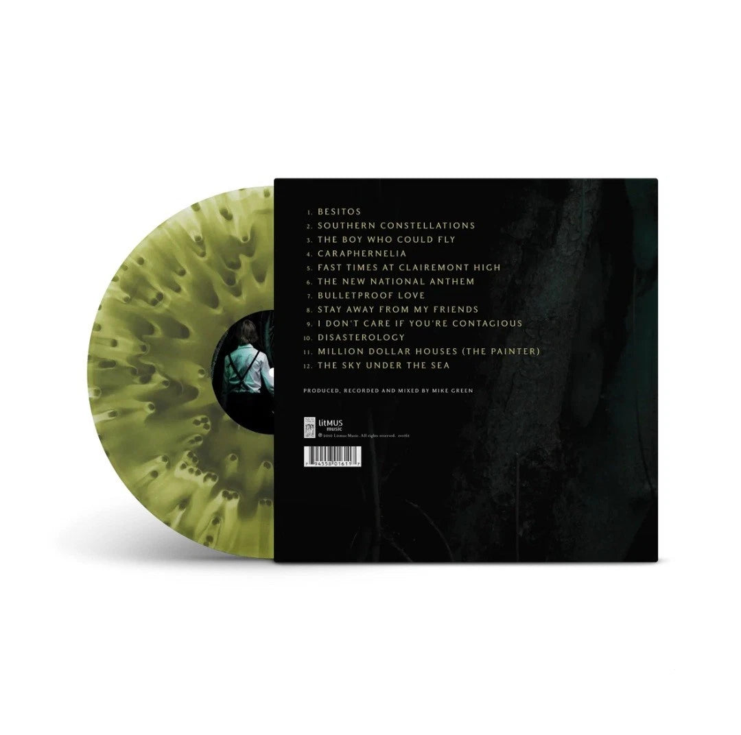 Pierce The Veil - Selfish Machine Transparent Swamp Green Vinyl Record LP
