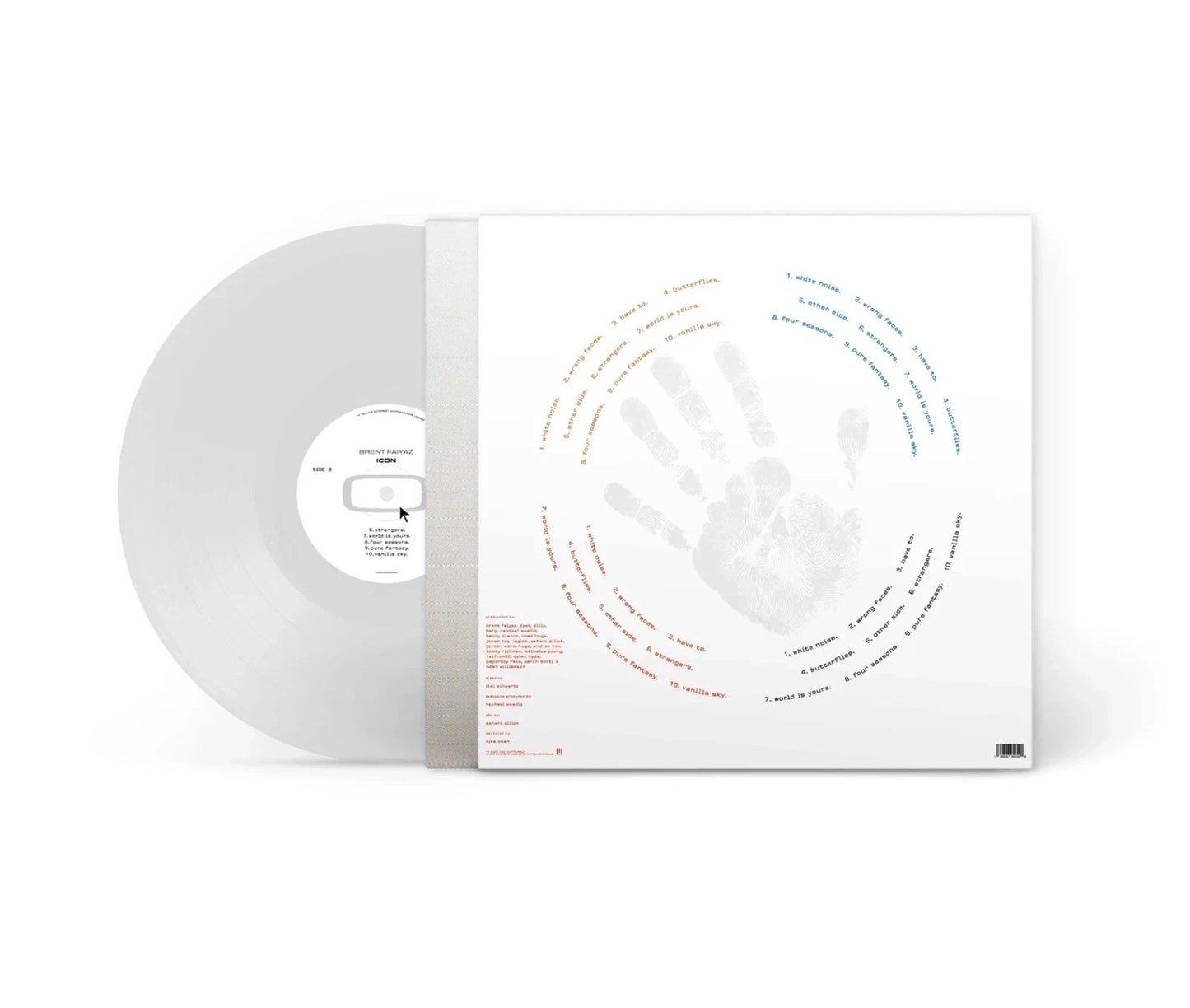 Brent Faiyaz - Icon Audiophile Edition 180G Clear Vinyl Record LP