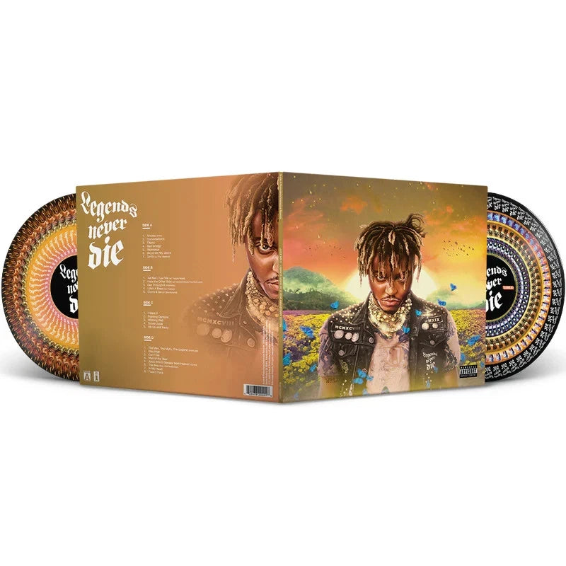 Juice WRLD - Legends Never Die Zoetrope Vinyl Record 2LP