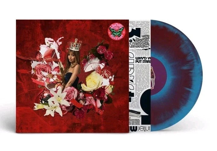 PinkPantheress - Fancy That Red & Blue Swirl Vinyl Record LP