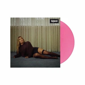 SIGNED Hilary Duff - Luck... Or Something Pink Vinyl Record LP