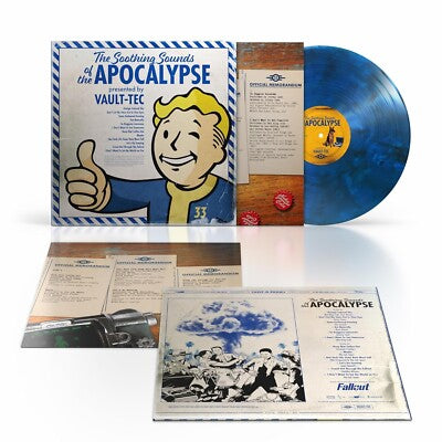 Fallout - The Soothing Sounds Of The Apocalypse Blue Vinyl Record LP