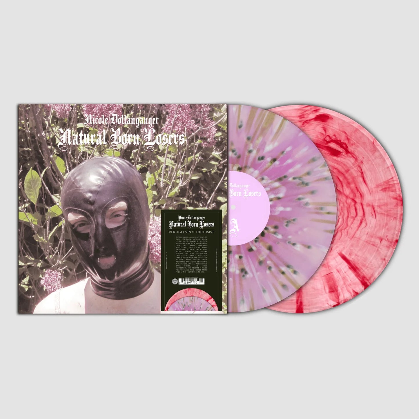 Nicole Dollanganger - Natural Born Losers Flower Patch & Blood Stained Vinyl Record 2LP