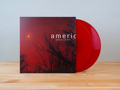 SIGNED American Football - American Football Self Titled Red Vinyl Record 2LP