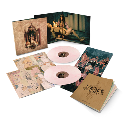 SIGNED Melanie Martinez - Hades "Victorian Blush" Vinyl Record 2LP