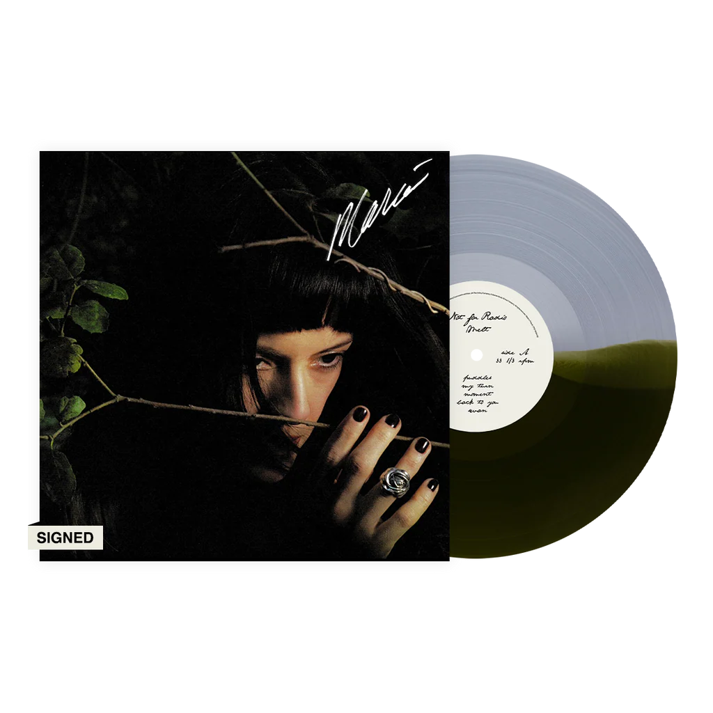 SIGNED Not For Radio - Melt on Frosted Green Vinyl Record LP