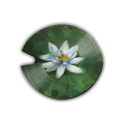 SIGNED Saint Avangeline - Lilith Lily Pad Shaped Picture Disc Vinyl Record