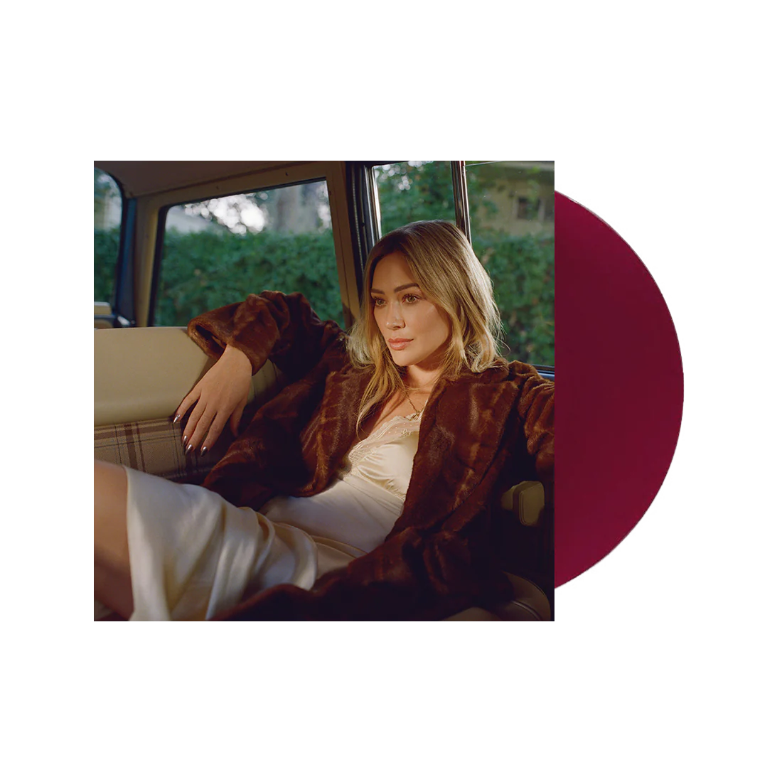 Hilary Duff - Luck ... Or Something Cranberry Vinyl Record LP