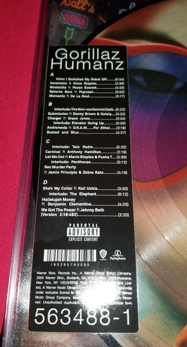 Gorillaz : Humanz (2xLP, Album, RSD, Ltd, Pic)