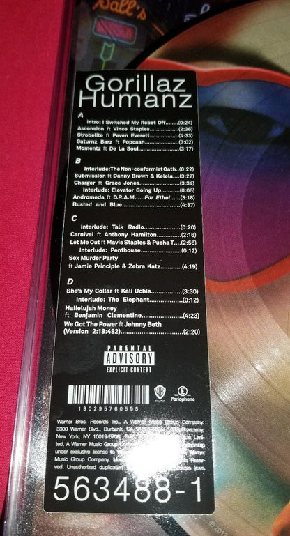 Gorillaz : Humanz (2xLP, Album, RSD, Ltd, Pic)