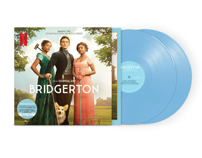 Bridgerton Season Two Soundtrack Blue Vinyl Record 2LP