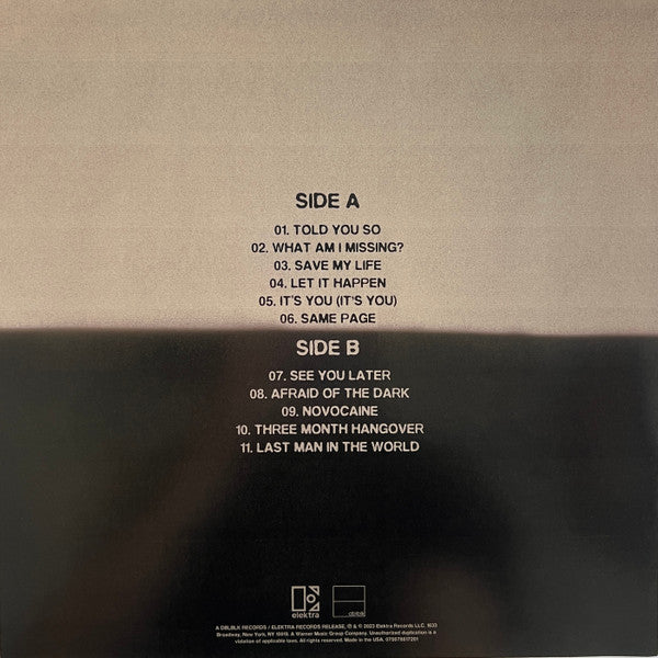 The Band Camino : The Dark (LP, Album, Ltd, Gol)