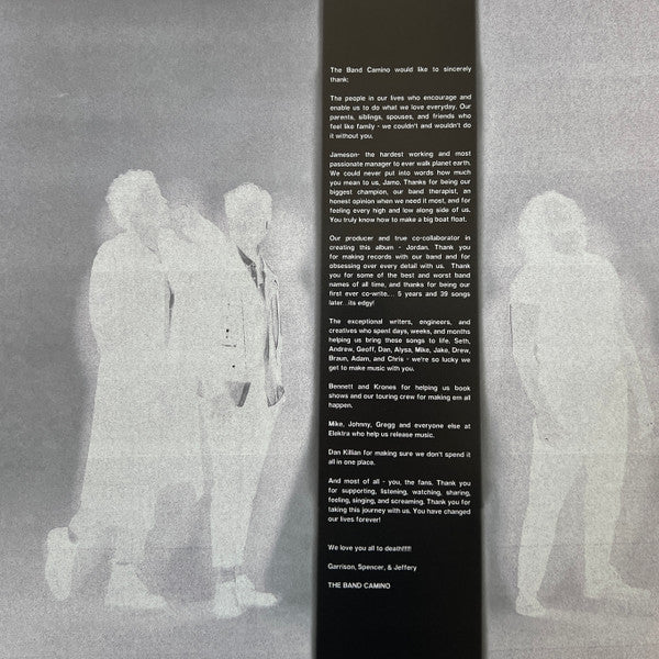 The Band Camino : The Dark (LP, Album, Ltd, Gol)