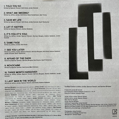 The Band Camino : The Dark (LP, Album, Ltd, Gol)