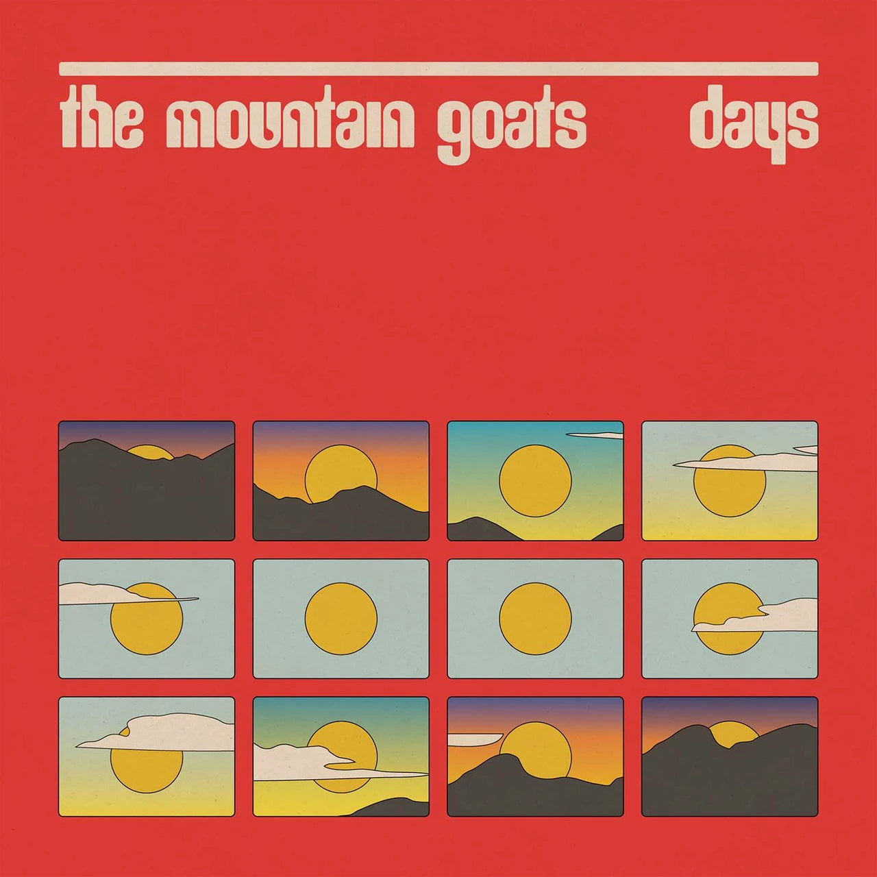 SIGNED The Mountain Goats - Days Pink Vinyl Record LP