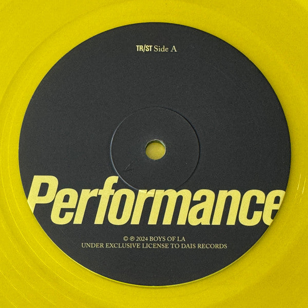 TR/ST* : Performance (LP, Album, Ltd, Yel)