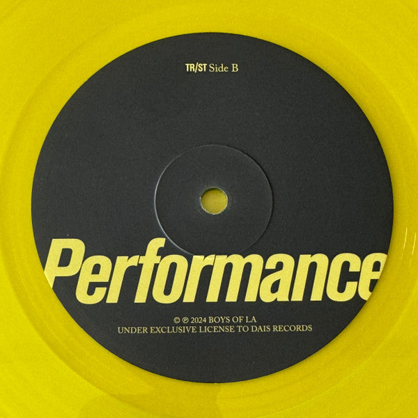 TR/ST* : Performance (LP, Album, Ltd, Yel)
