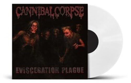 Cannibal Corpse - Evisceration Plague "UK Exclusive White" Vinyl Record LP