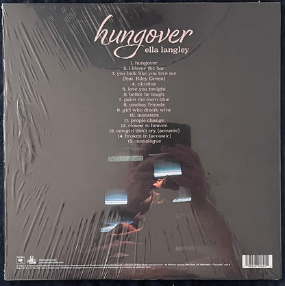 Ella Langley : Hungover (LP, Album, Plu)