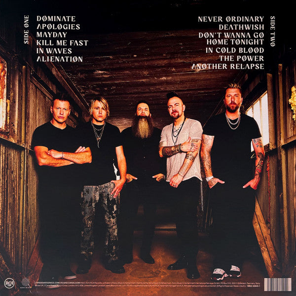 Three Days Grace : Alienation (LP, Album)