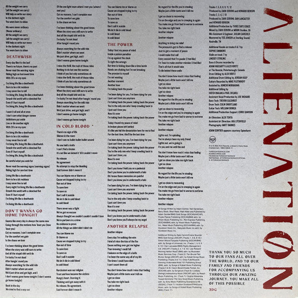 Three Days Grace : Alienation (LP, Album)