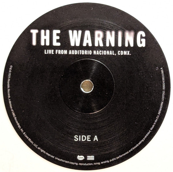 The Warning : Live from Auditorio Nacional, CDMX (LP, Album, Ltd, Opa)