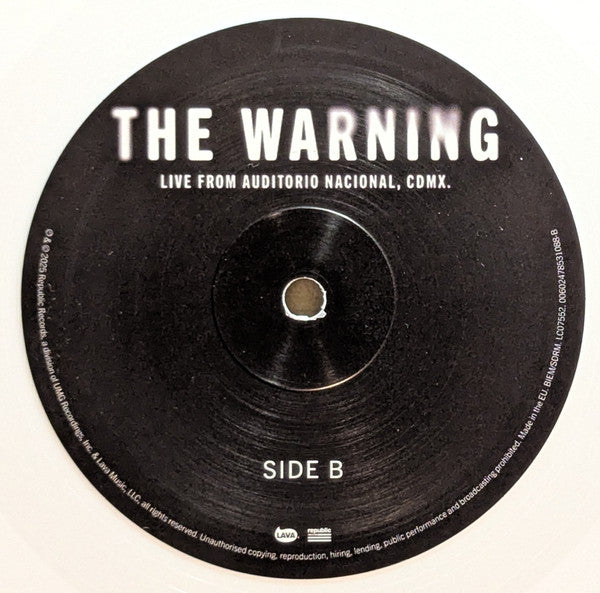 The Warning : Live from Auditorio Nacional, CDMX (LP, Album, Ltd, Opa)