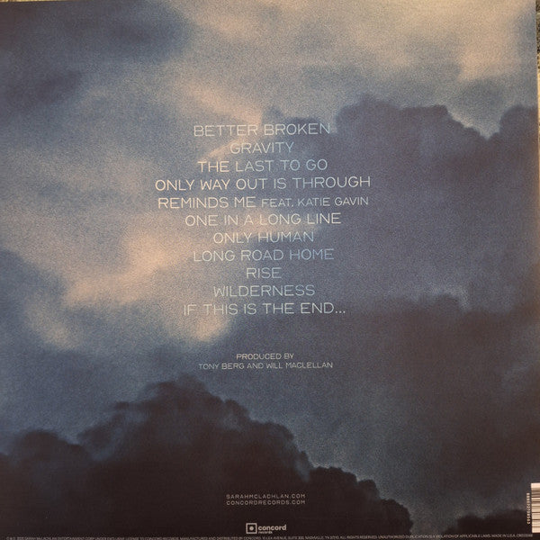 Sarah McLachlan : Better Broken (LP, Album, Blu)