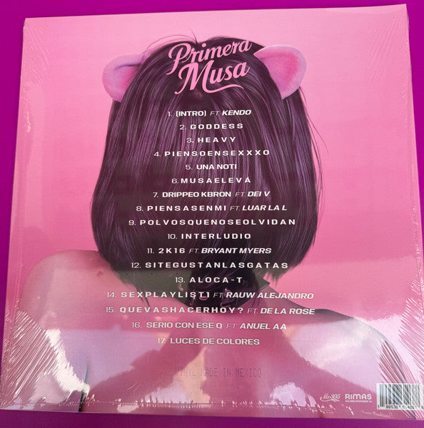 Omar Courtz : Primera Musa (LP, Album, S/Edition, Pin)