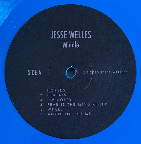 Jesse Welles : Middle (LP, Album, Blu)