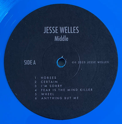 Jesse Welles : Middle (LP, Album, Blu)