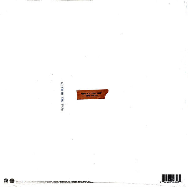 Demi Lovato : It's Not That Deep (LP, Album, Ivo)