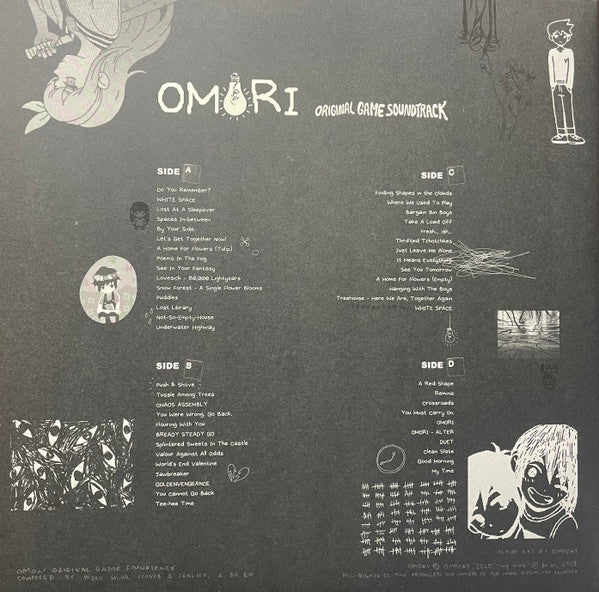 Pedro Silva (8), Clover & Sealife, bo en : Omori Original Game Soundtrack (LP, Cle + LP, Whi)