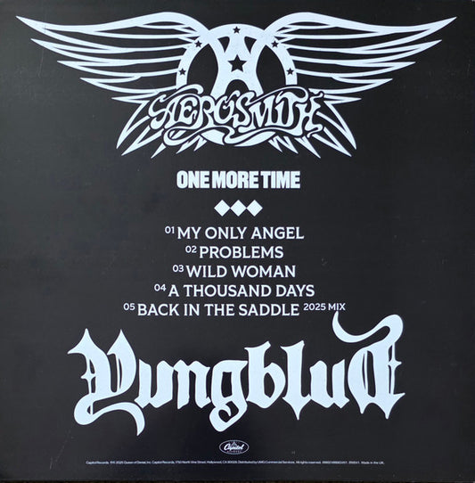 Aerosmith, Yungblud (3) : One More Time (12", S/Sided, EP, Etch, S/Edition, Cle)