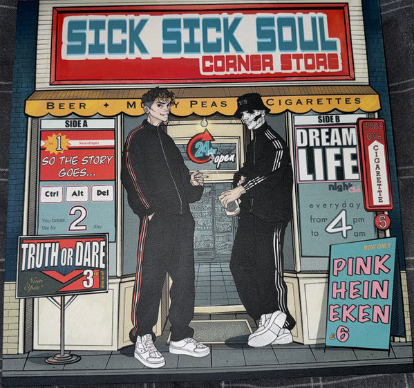 Ren* x The Skinner Brothers : Sick Sick Soul (Vol. 1) (12", EP, Sea)