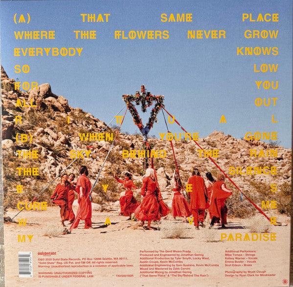 The Devil Wears Prada : Flowers (LP, Album, Ora)